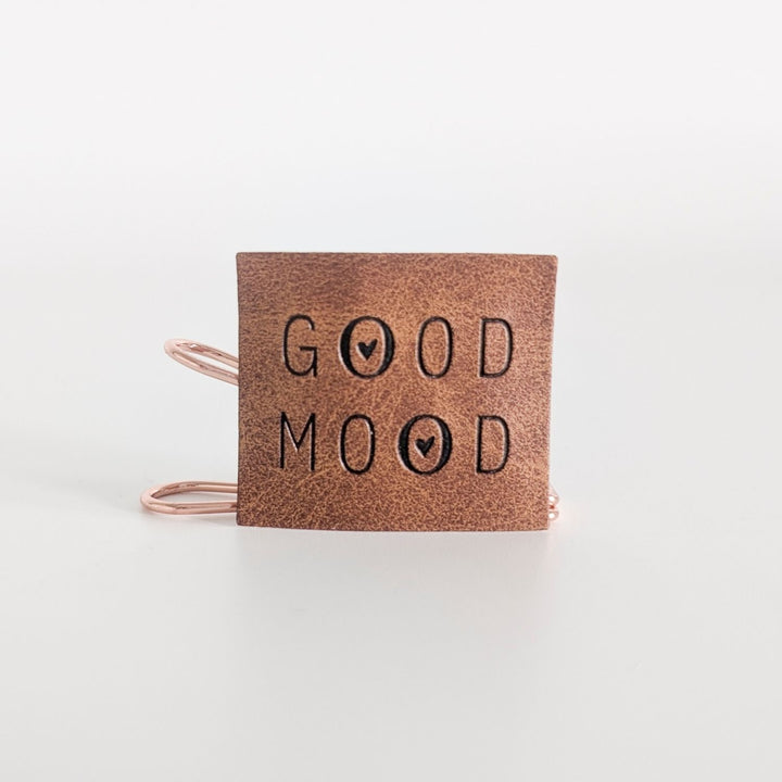 Kunstlederlabel "Good Mood"