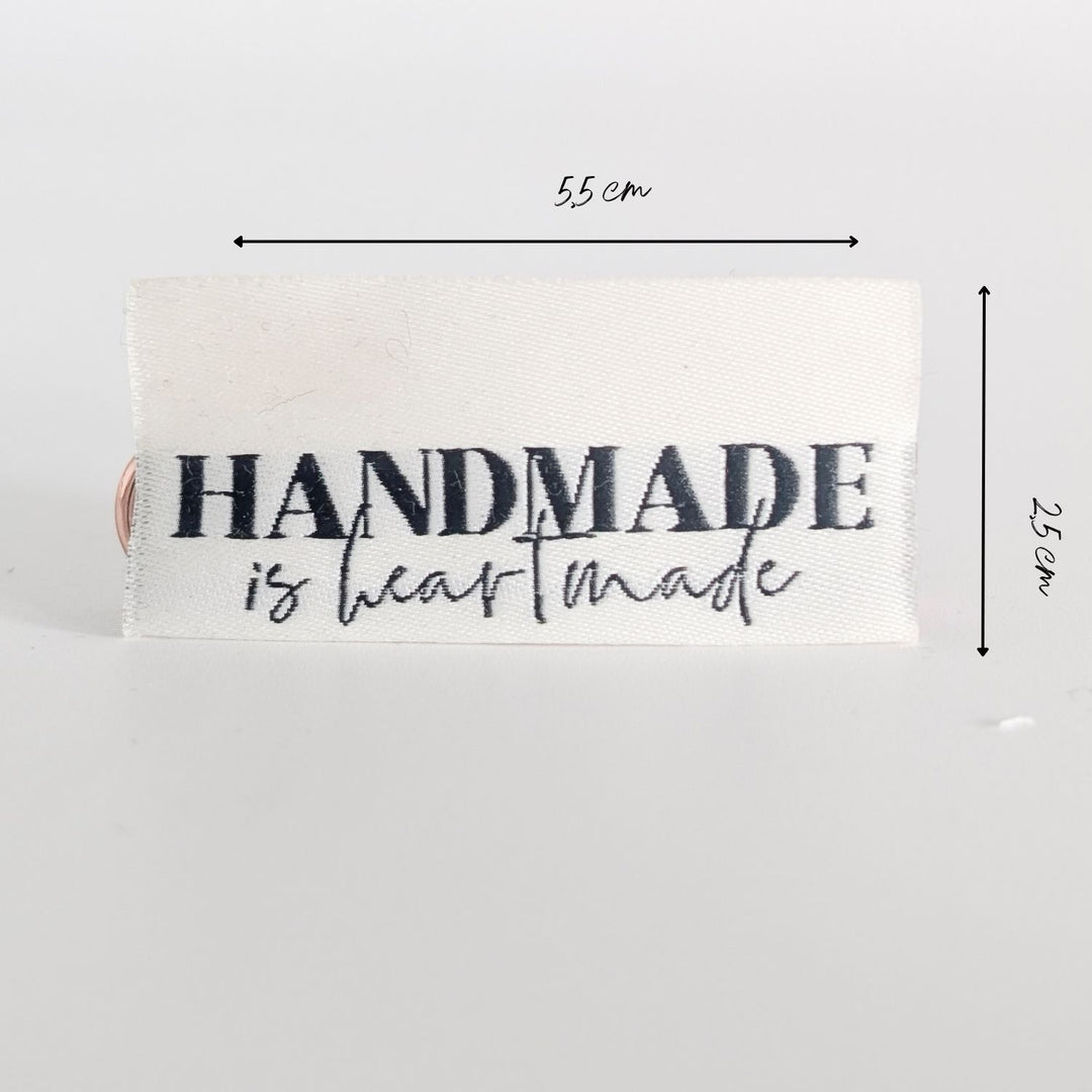 Weblabel "Handmade is heartmade"
