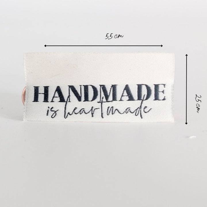Weblabel "Handmade is heartmade"