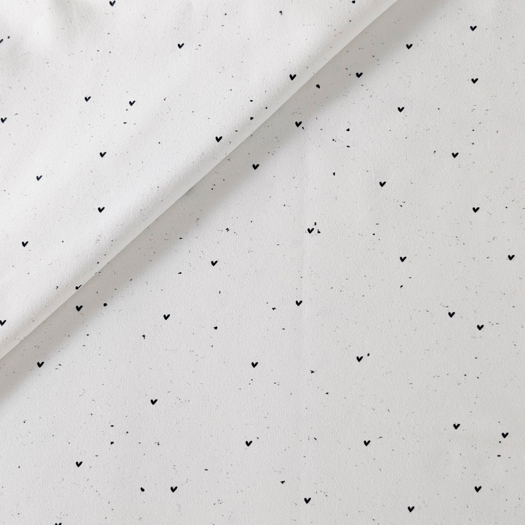 French Terry Heart Konfetti
