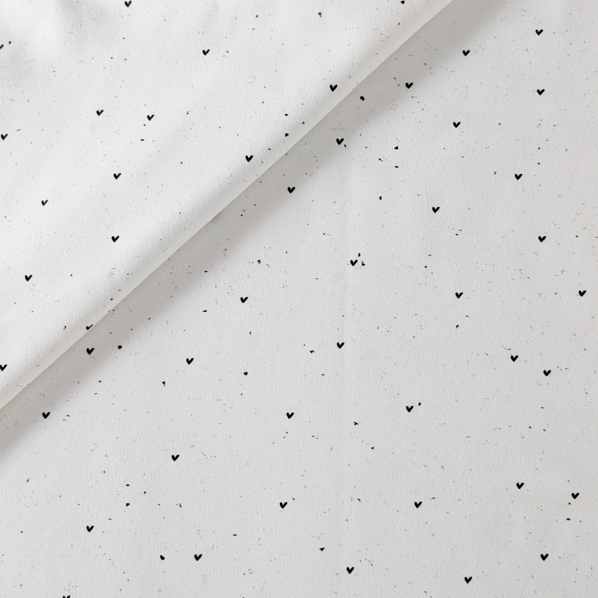 French Terry Heart Konfetti