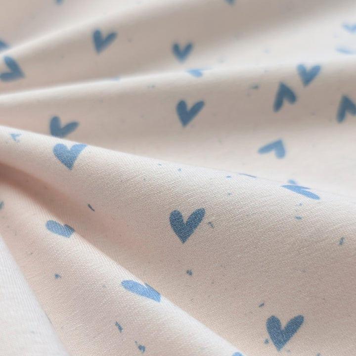 Jersey Herzrauschen Blue