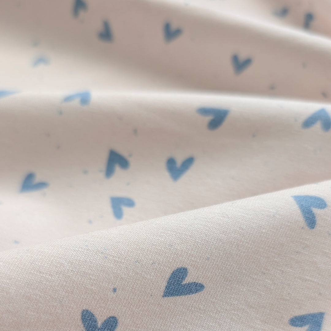 Jersey Herzrauschen Blue