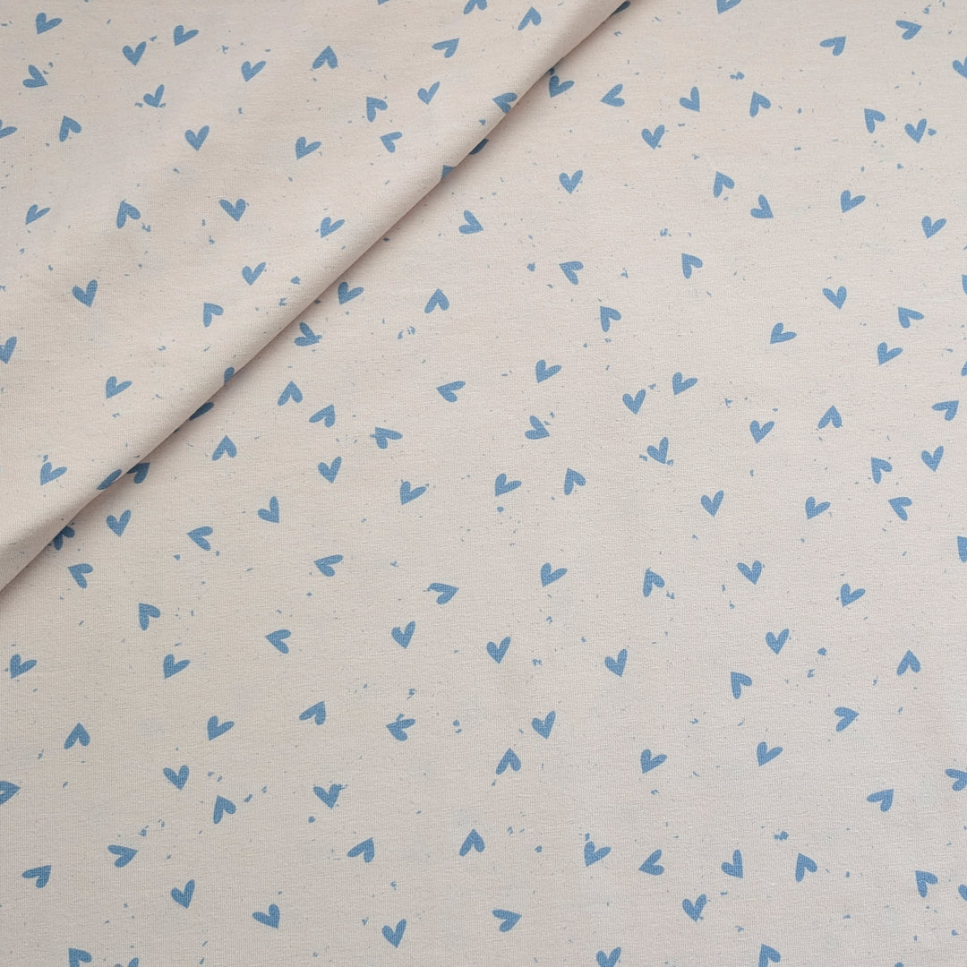 Jersey Herzrauschen Blue