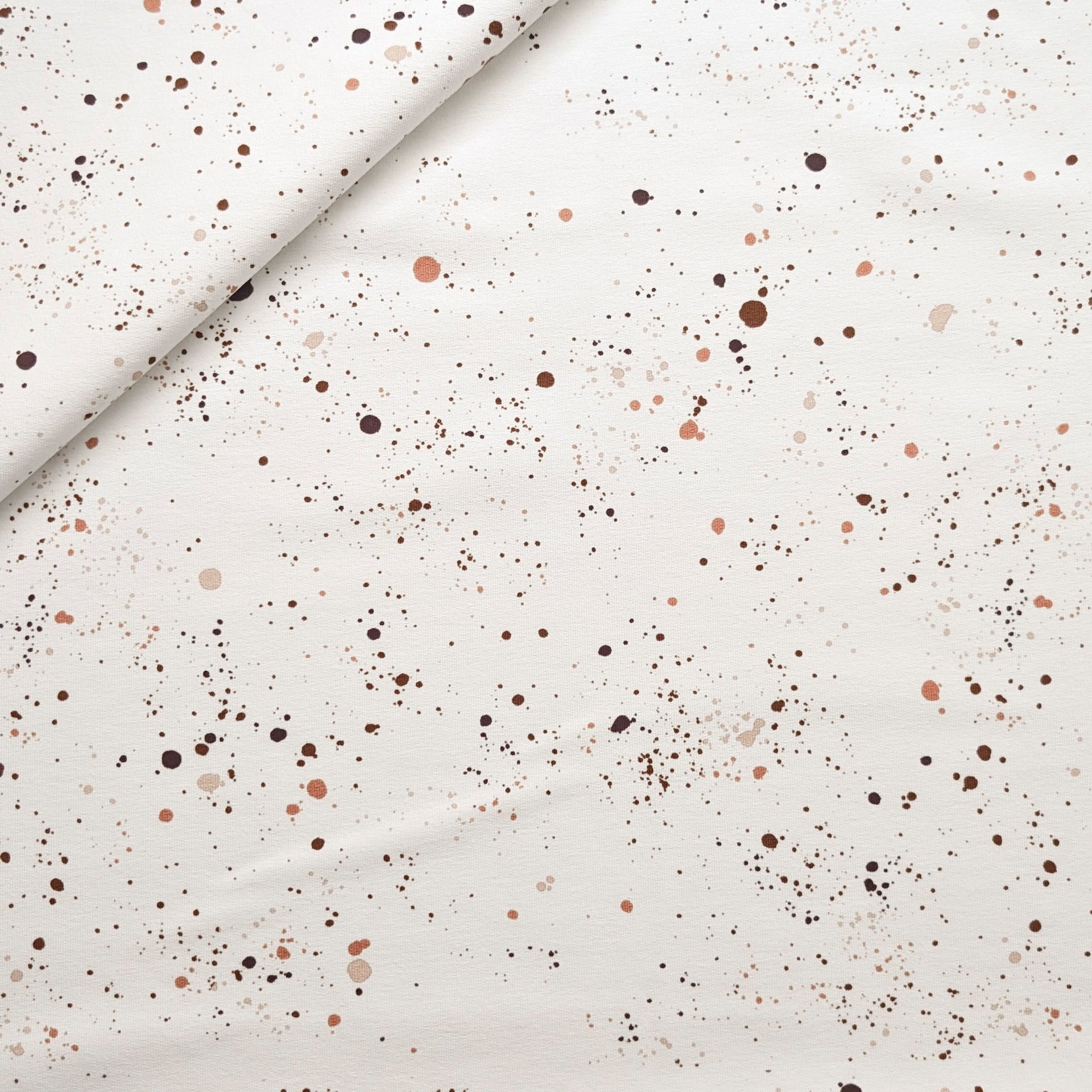 French Terry Kakao Splash