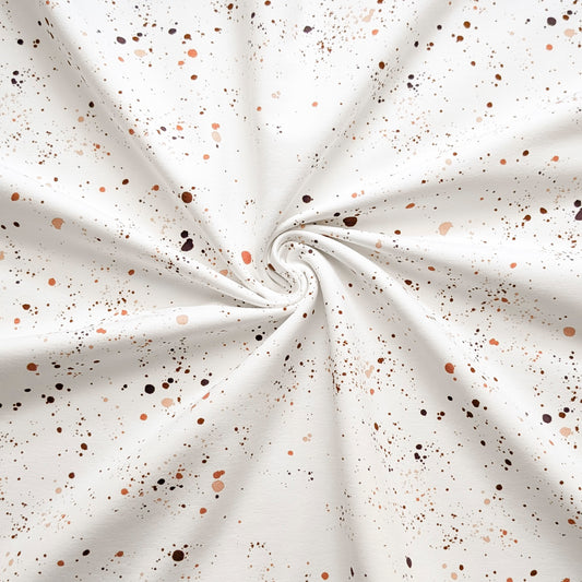 French Terry Kakao Splash