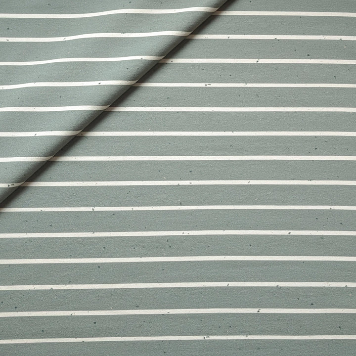 French Terry Konfetti Stripes pistazie