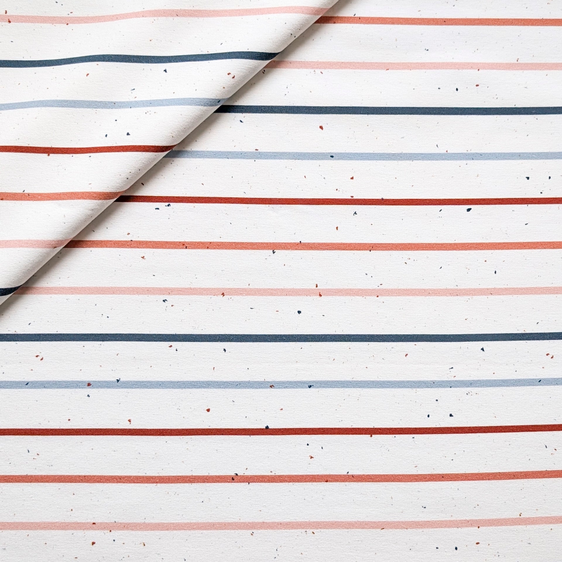 French Terry Konfetti Stripes Sunset