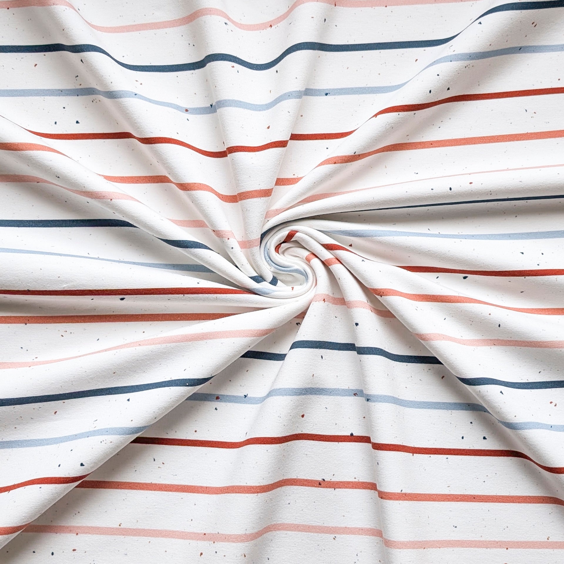 French Terry Konfetti Stripes Sunset