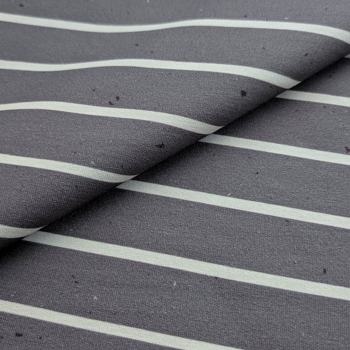 French Terry Konfetti Stripes anthrazit