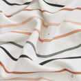 Bild in Galerie-Betrachter laden, French Terry Konfetti Stripes Salbei Karamell
