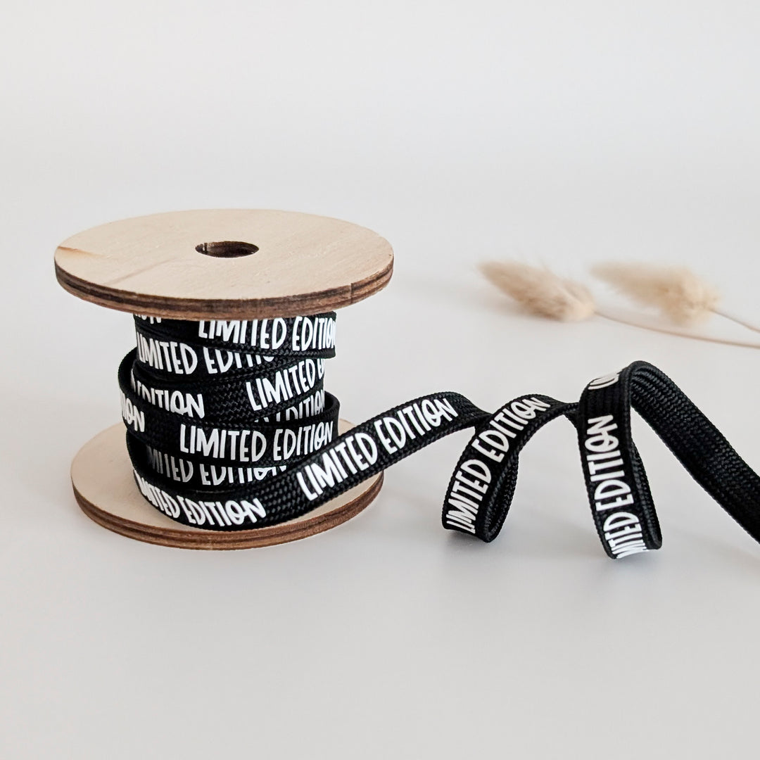 Kordel  schwarz "Limited Edition"