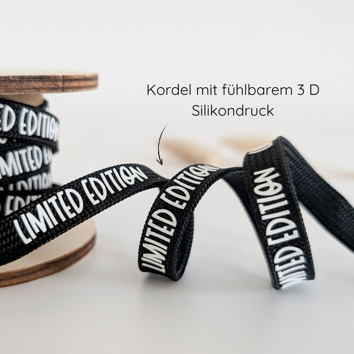 Kordel  schwarz "Limited Edition"