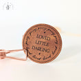 Bild in Galerie-Betrachter laden, Kunstlederlabel "Loved Little Darling"
