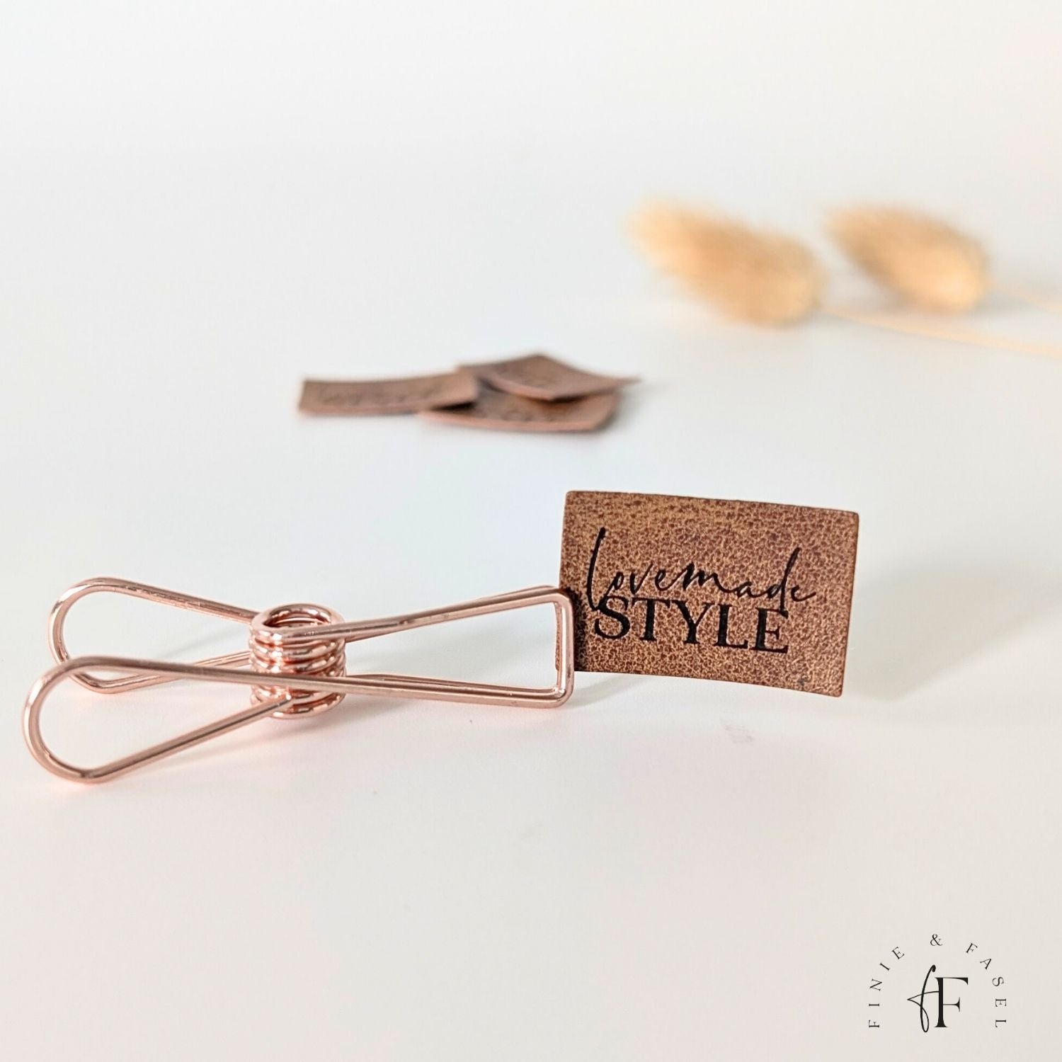 Kunstlederlabel "Lovemade Style"