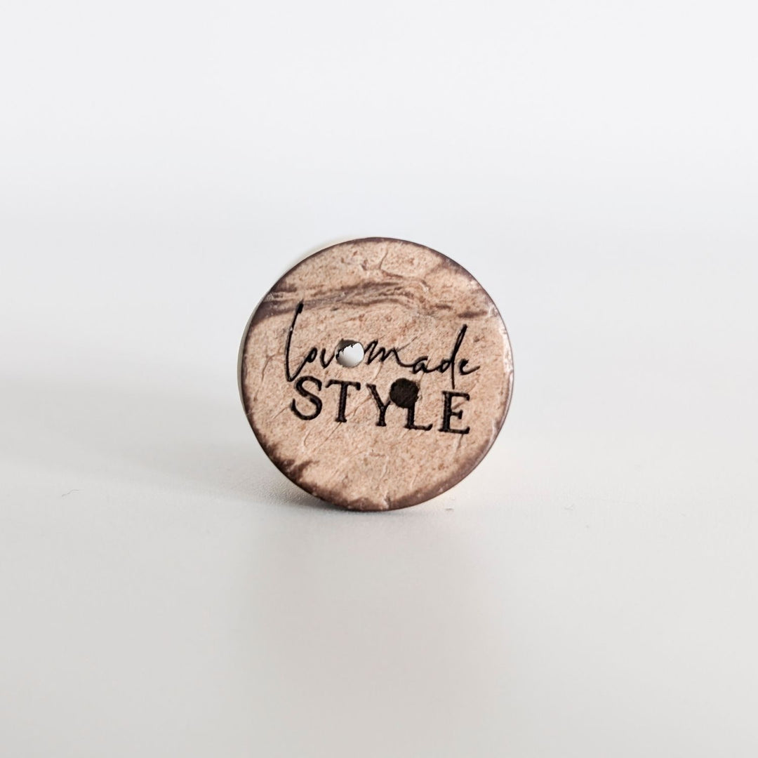 Kokosknopf 20mm Lovemade Style