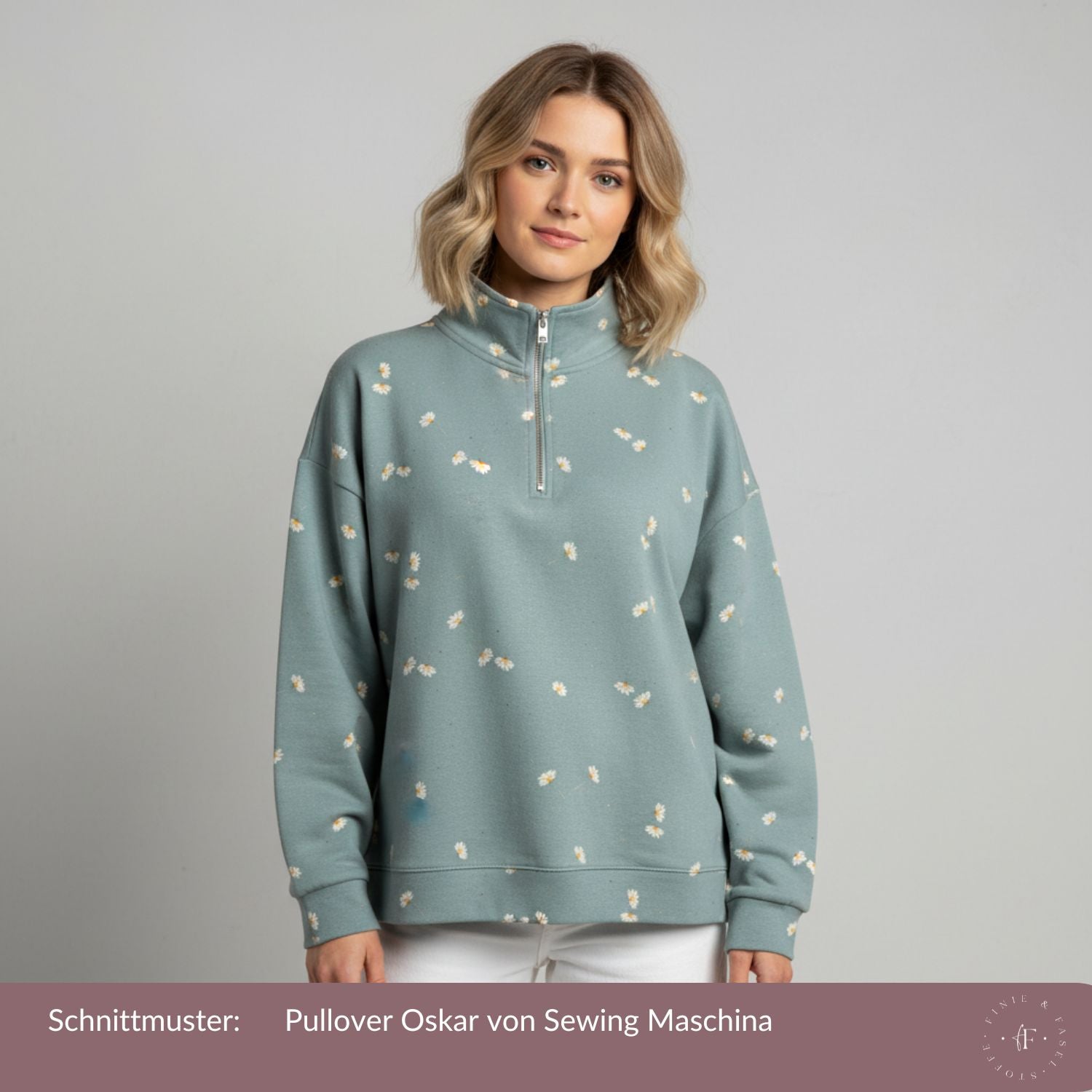 French Terry Margarita altgrün