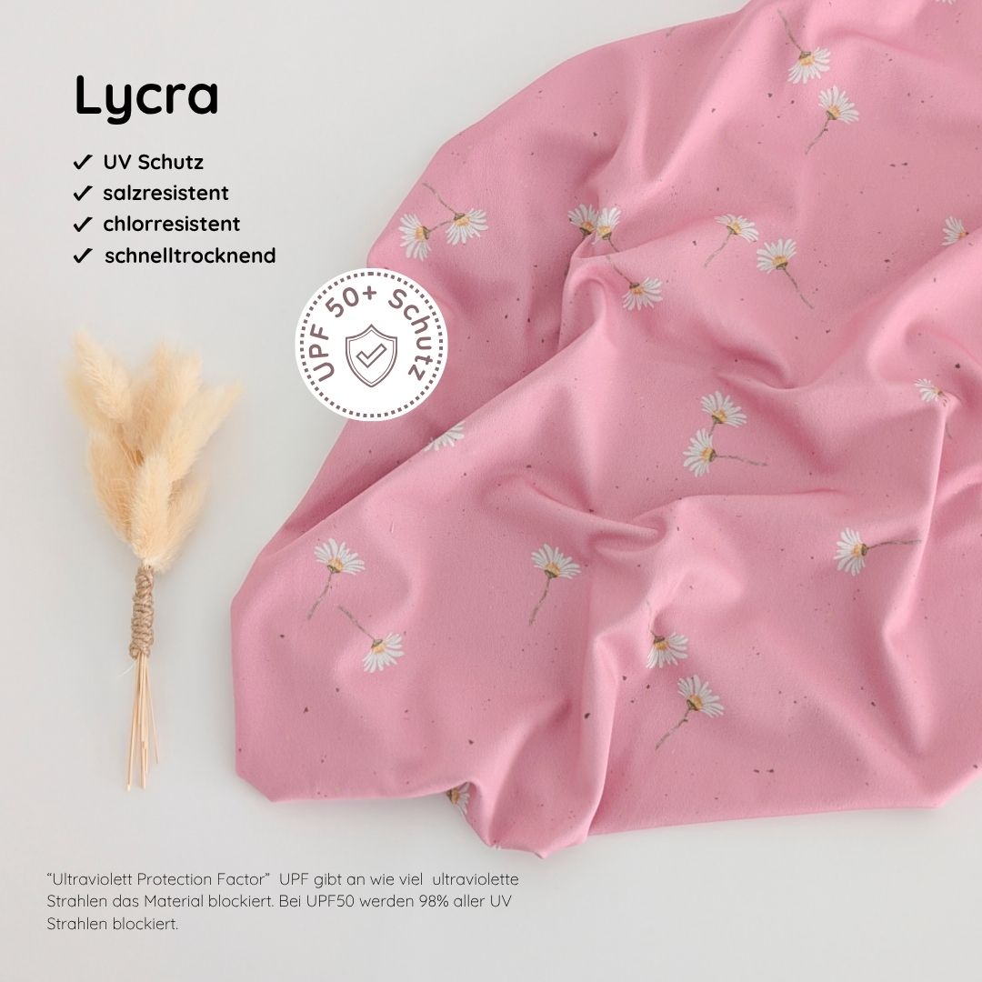 UV Lycra Margeriten light pink