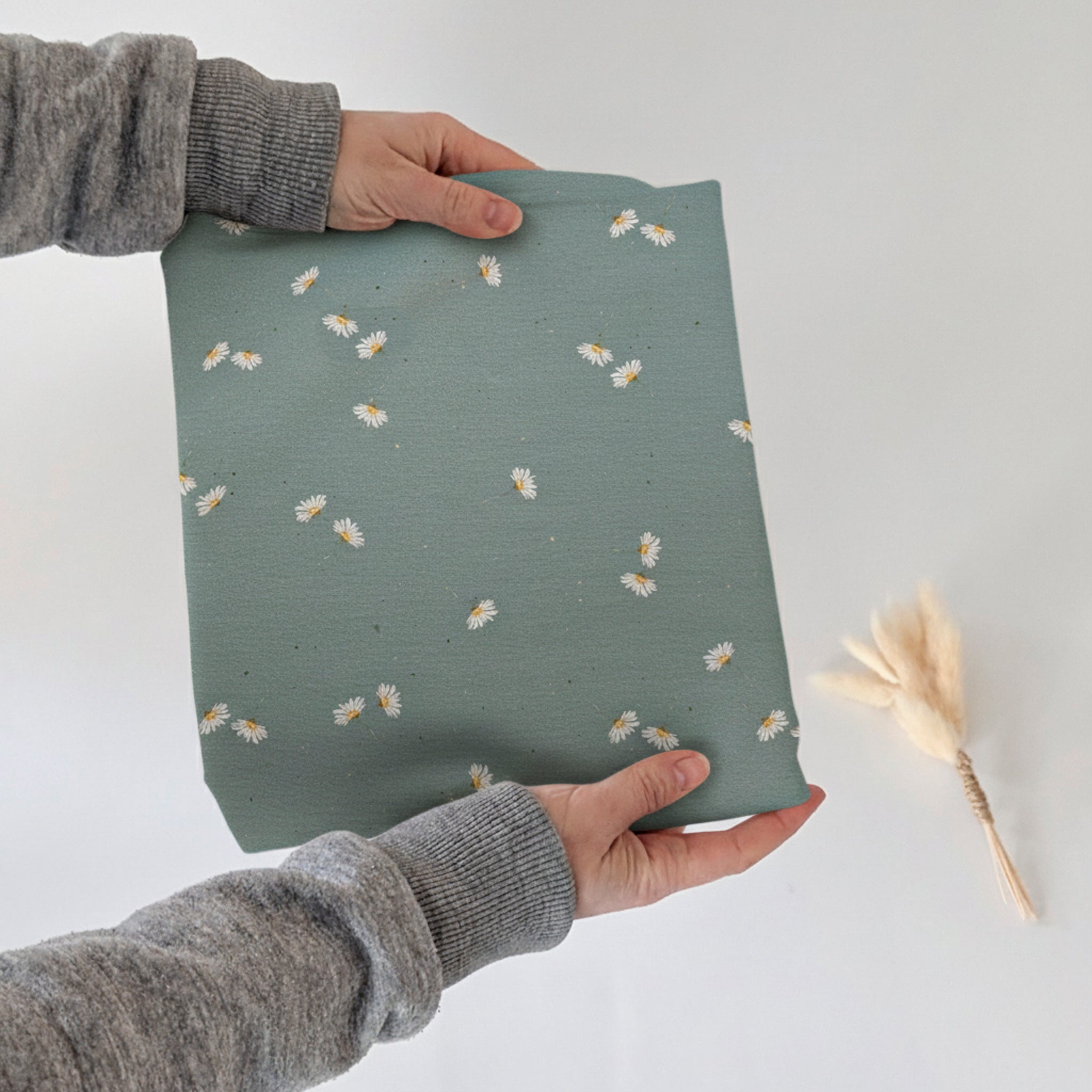 French Terry Margarita altgrün