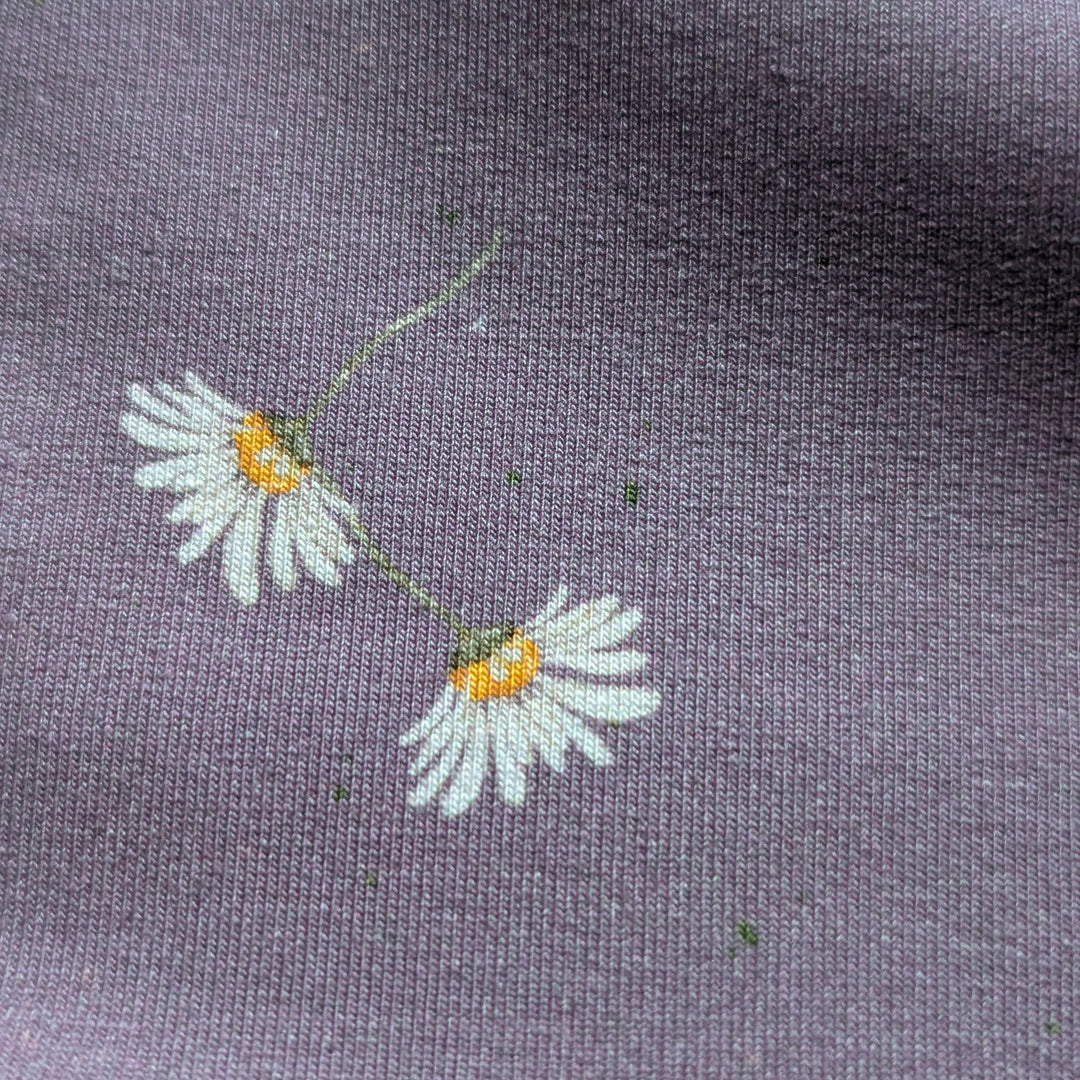 Jersey Margeriten mauve