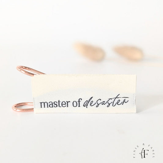 Weblabel Master of Desaster
