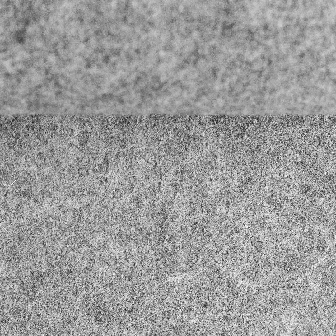 Vorbestellung Merino Wollfleece hellgrau meliert