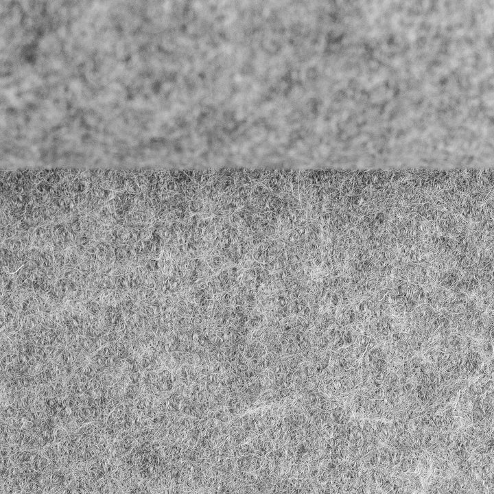 Vorbestellung Merino Wollfleece hellgrau meliert