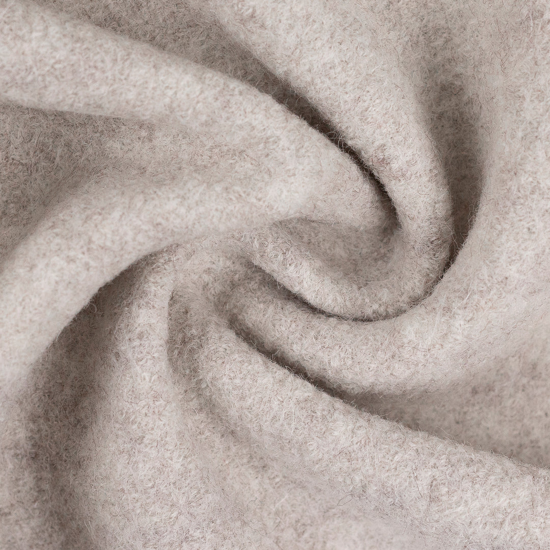 Vorbestellung Merino Wollfleece macadamia meliert
