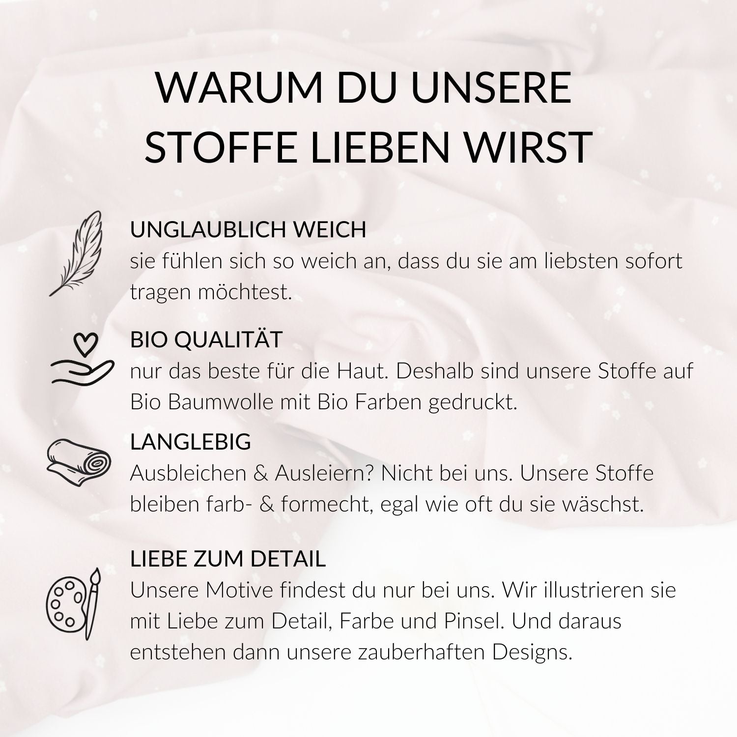 Vorbestellung French Terry Mini Blossom Rosa