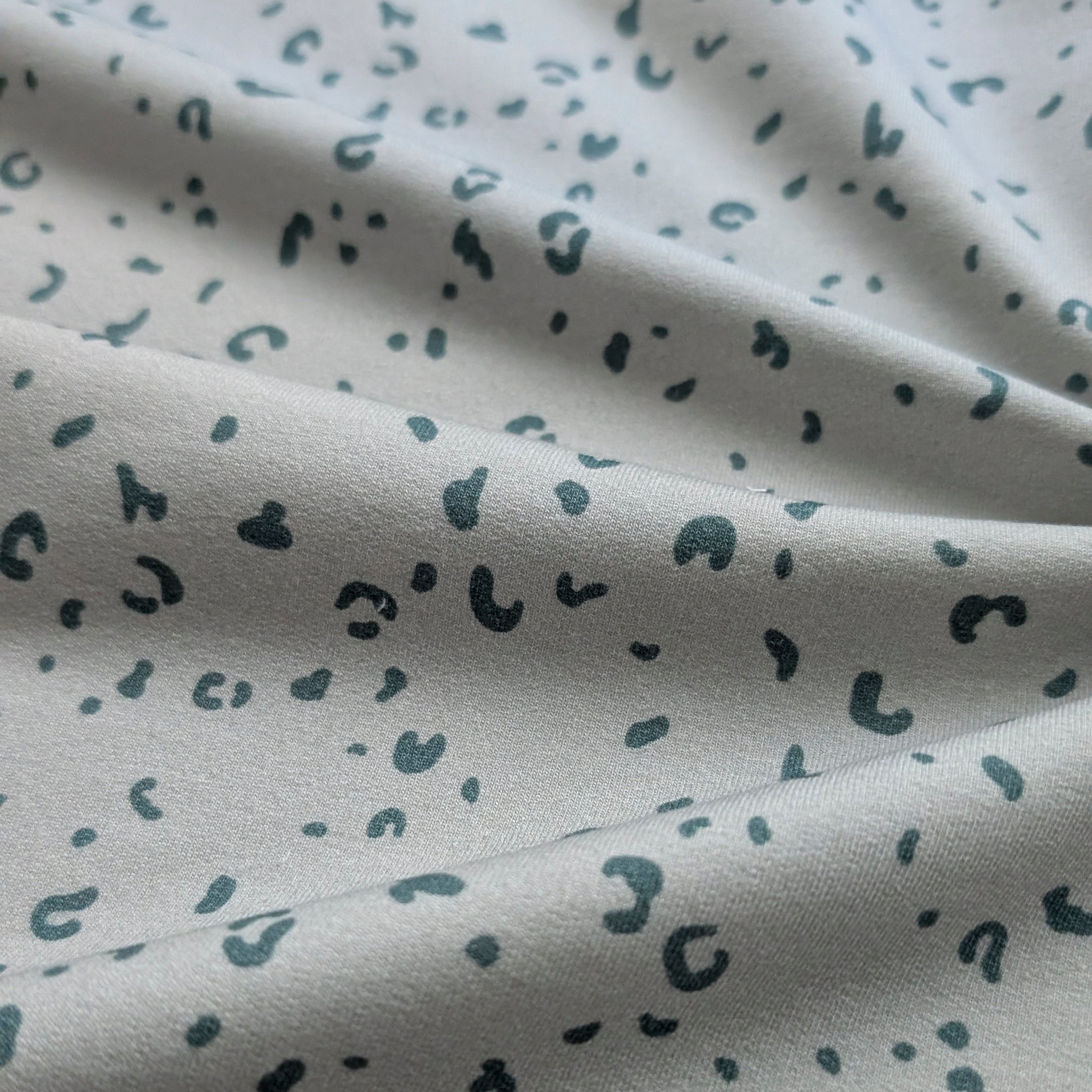 Vorbestellung French Terry Mini Leo Pistazie