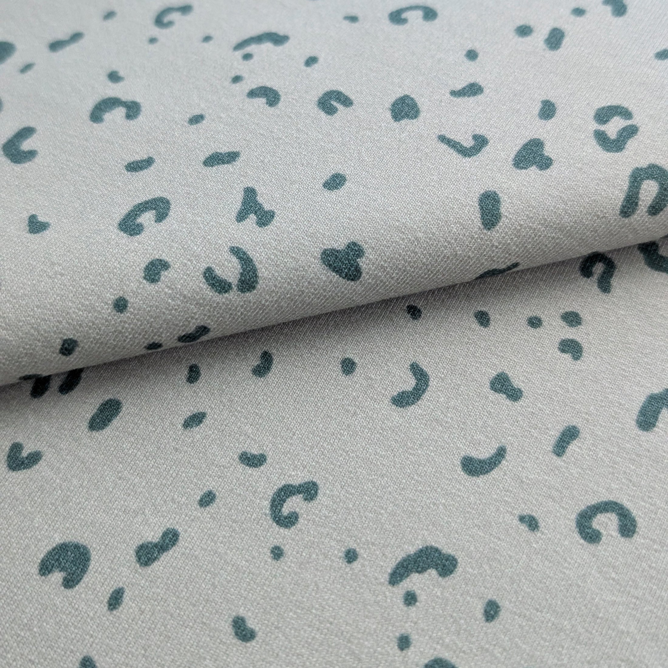 Vorbestellung French Terry Mini Leo Pistazie