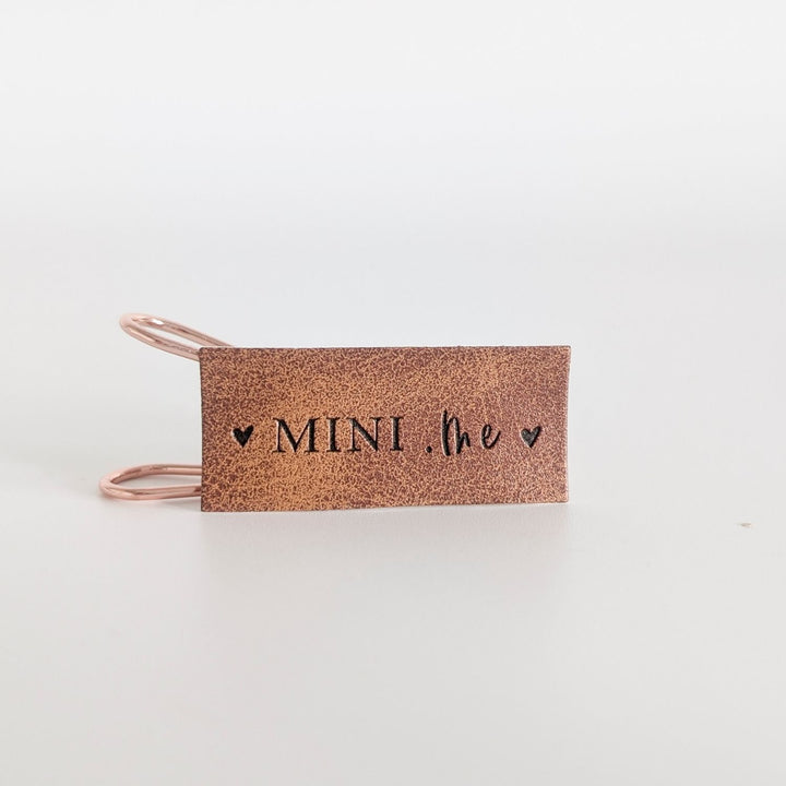 Kunstlederlabel "Mini Me"