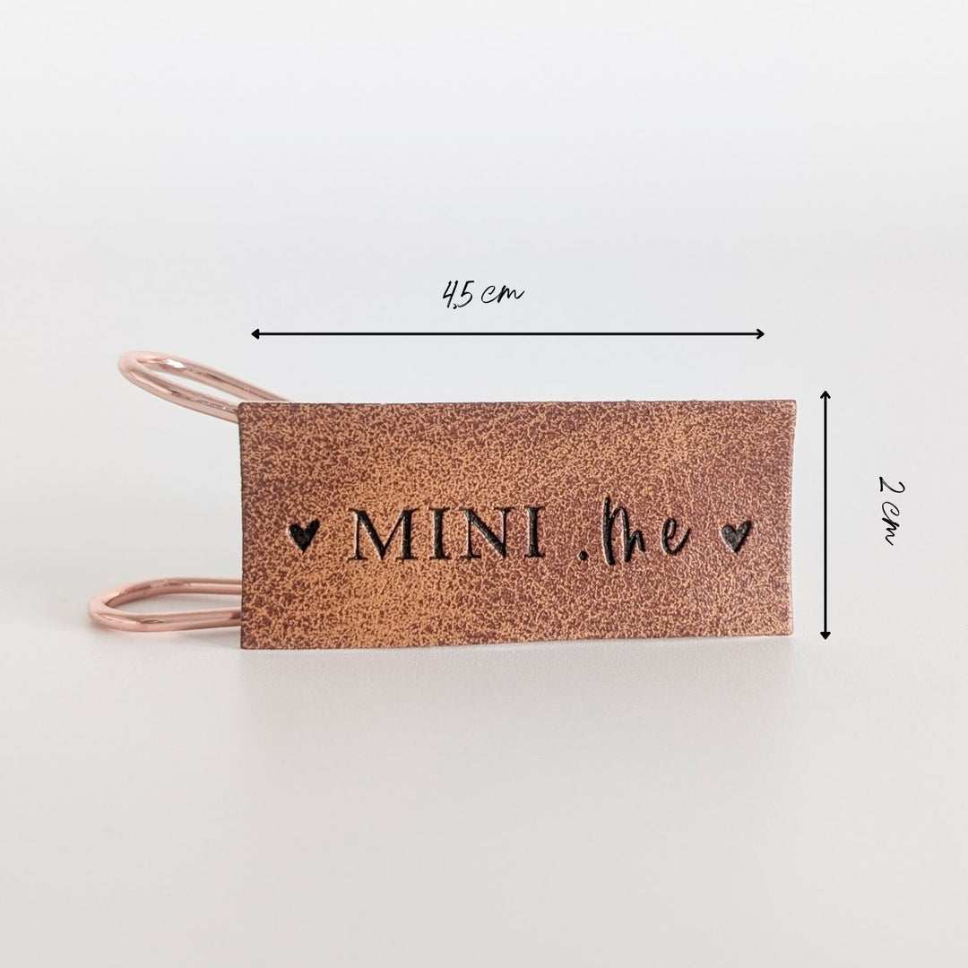 Kunstlederlabel "Mini Me"