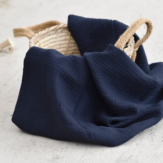 Musselin Navy (Farbe 022)