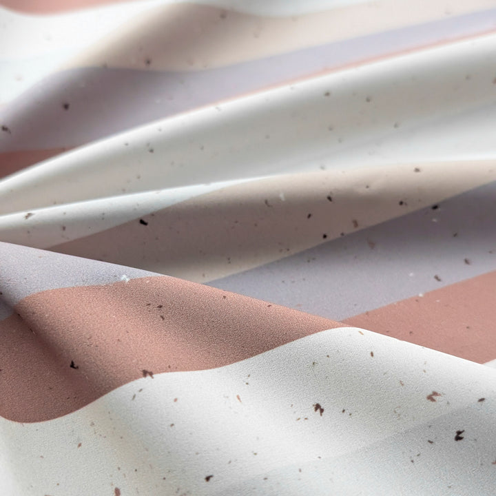 Einzelstück Softshell Statement Stripes mocca mousse 50 cm
