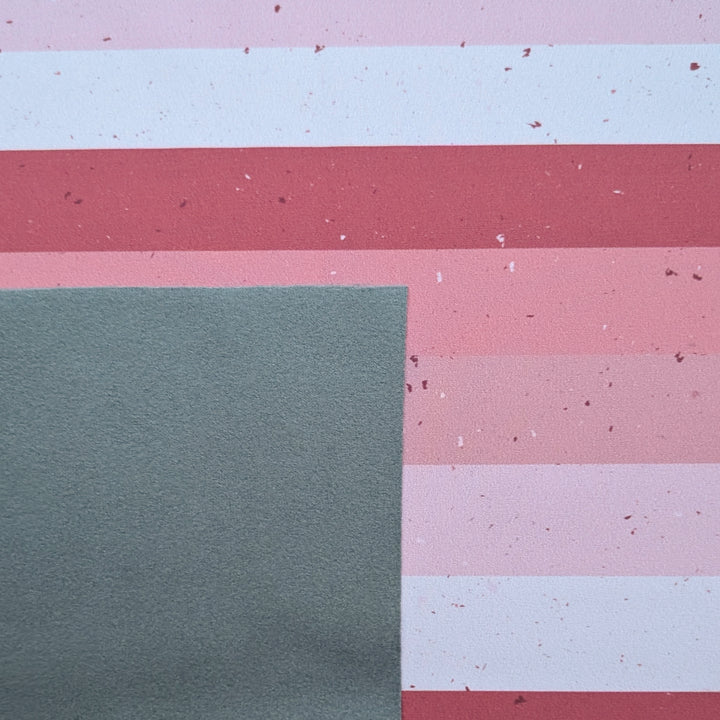 EInzelstück Softshell Statement Stripes Blush 56 cm