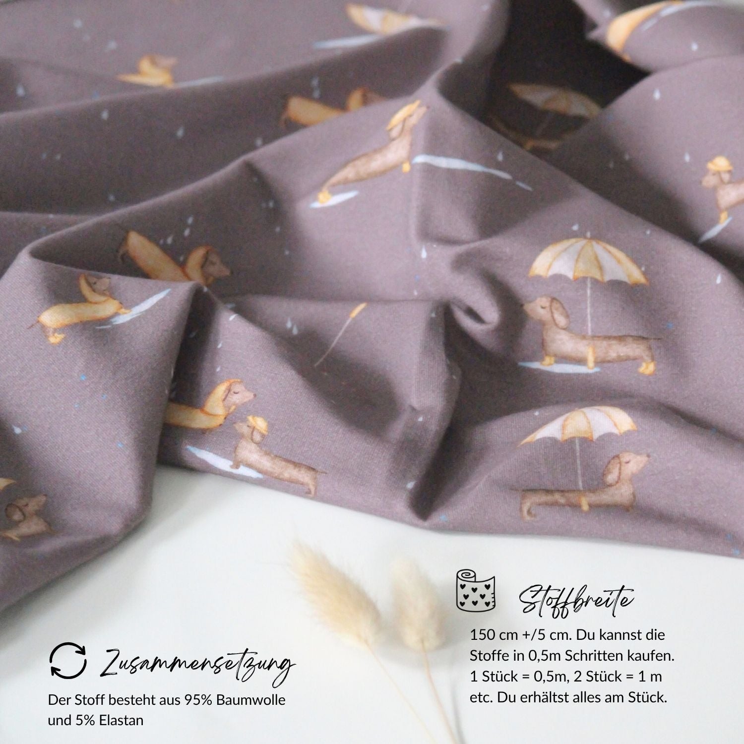 French Terry Patschedackel mauve