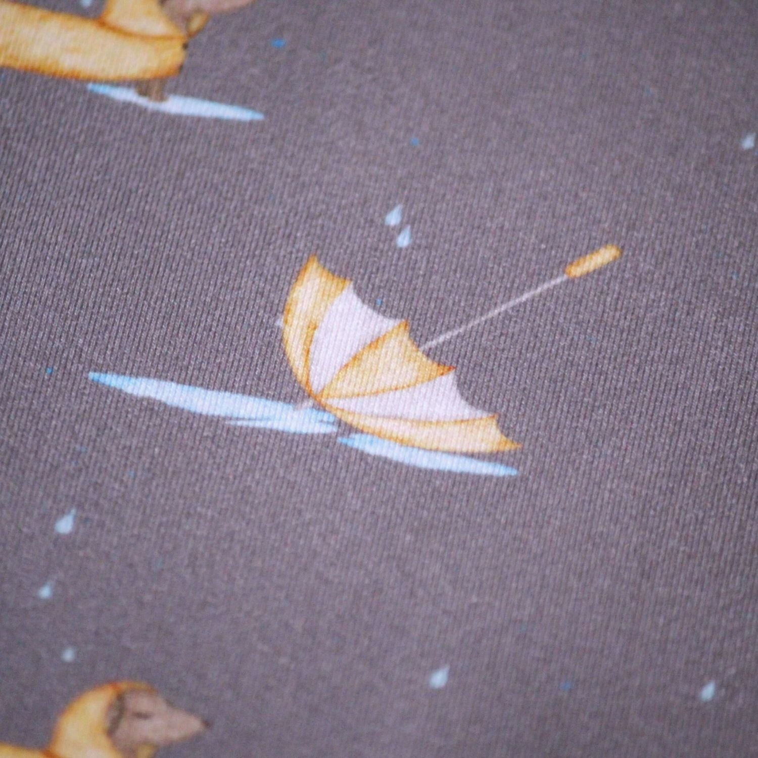 French Terry Patschedackel mauve