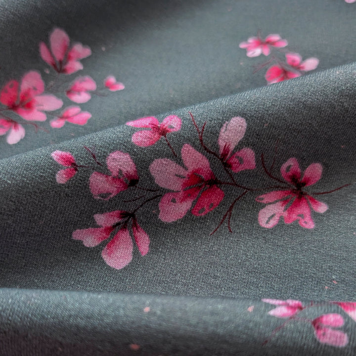 French Terry Pink Blossom