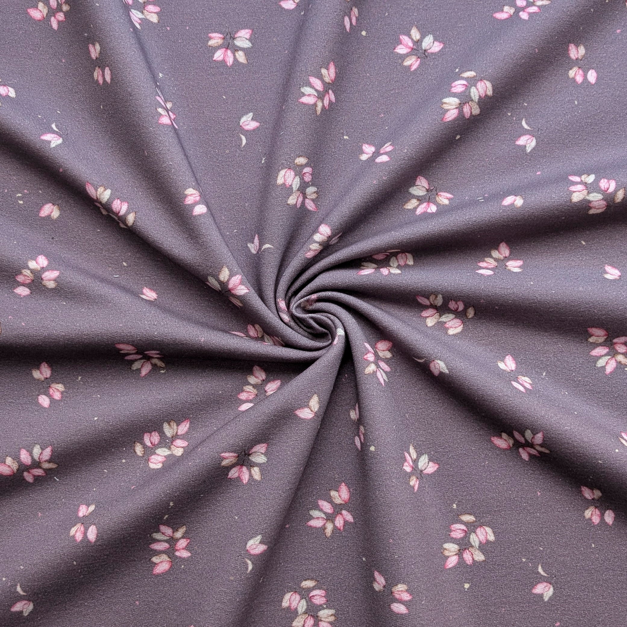 Vorbestellung French Terry Pink Leaves