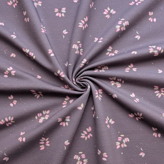 Vorbestellung French Terry Pink Leaves