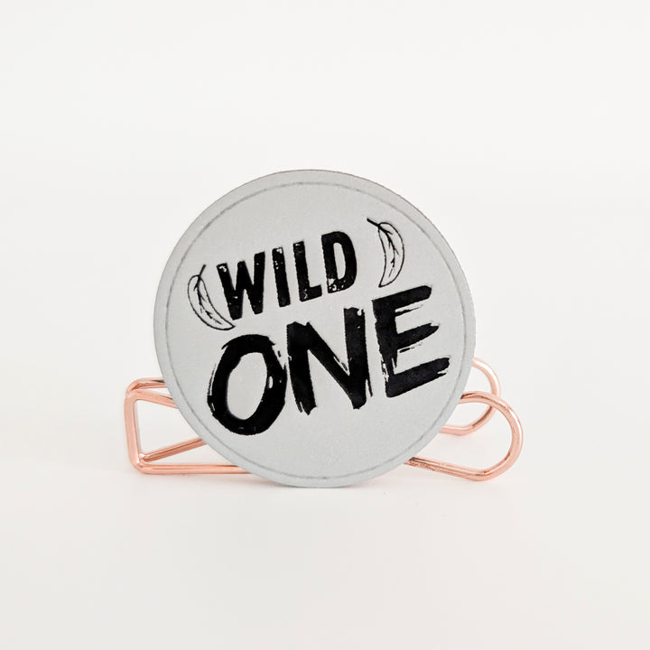 Reflektorlabel "wild one"