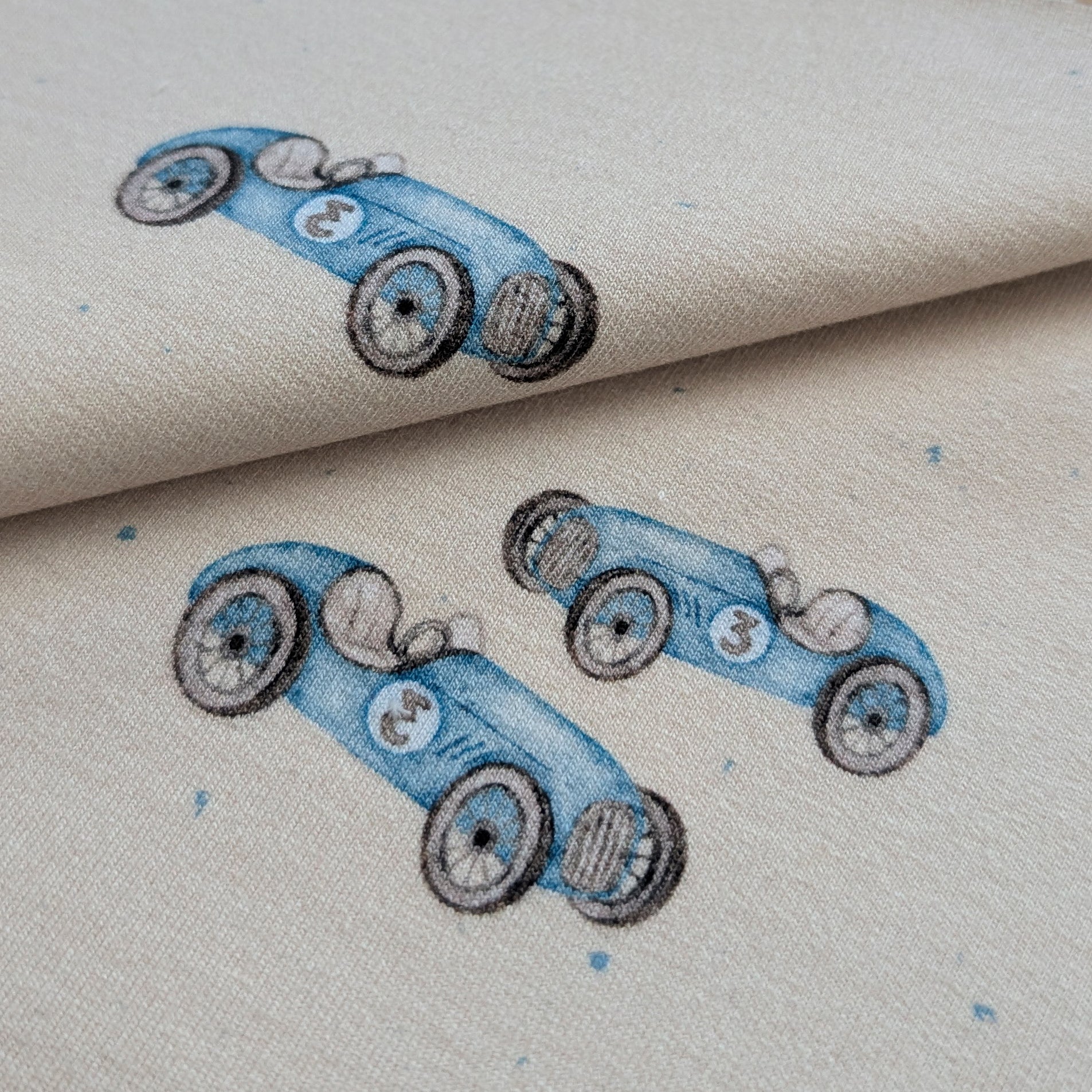 Vorbestellung French Terry Rennauto