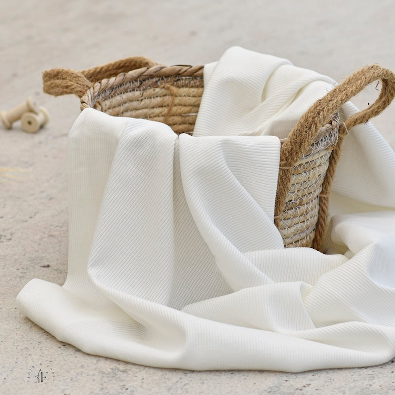 Rib Jersey Milk (Farbe 001)