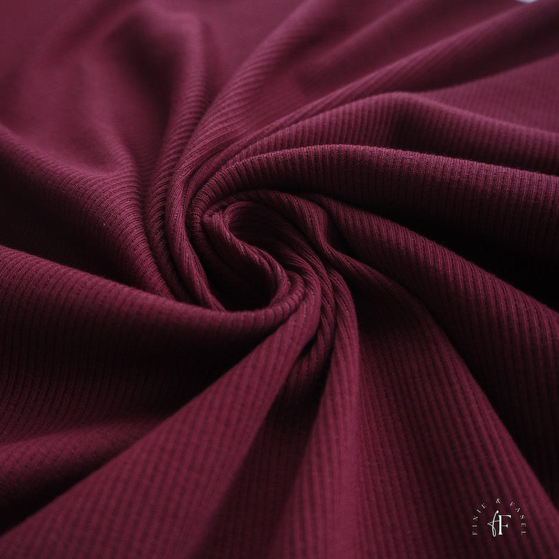 Rib Jersey Beere (Farbe 017)