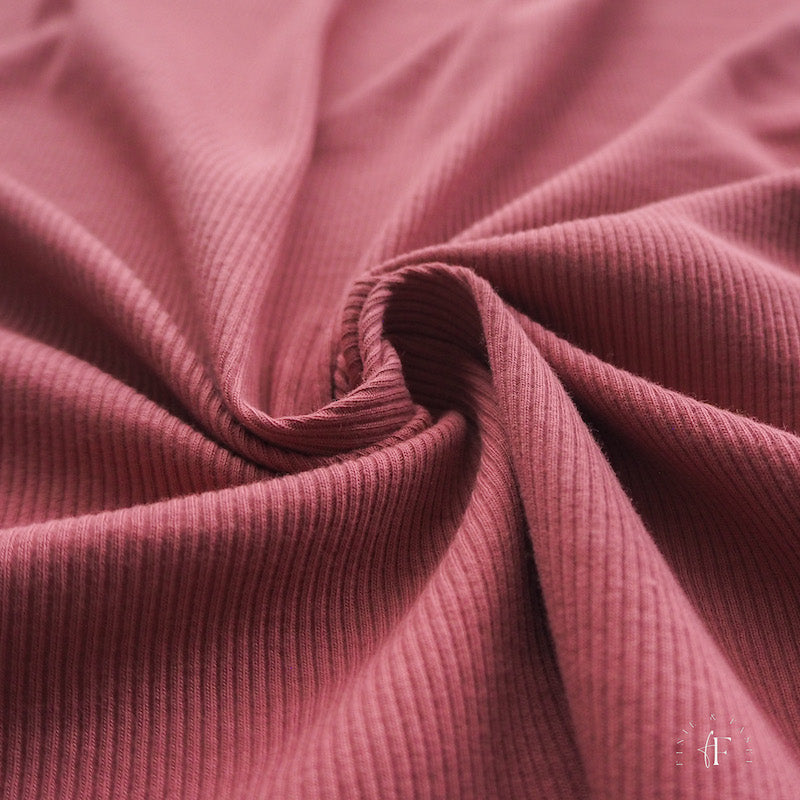 Rib Jersey Himbeere (Farbe 016)