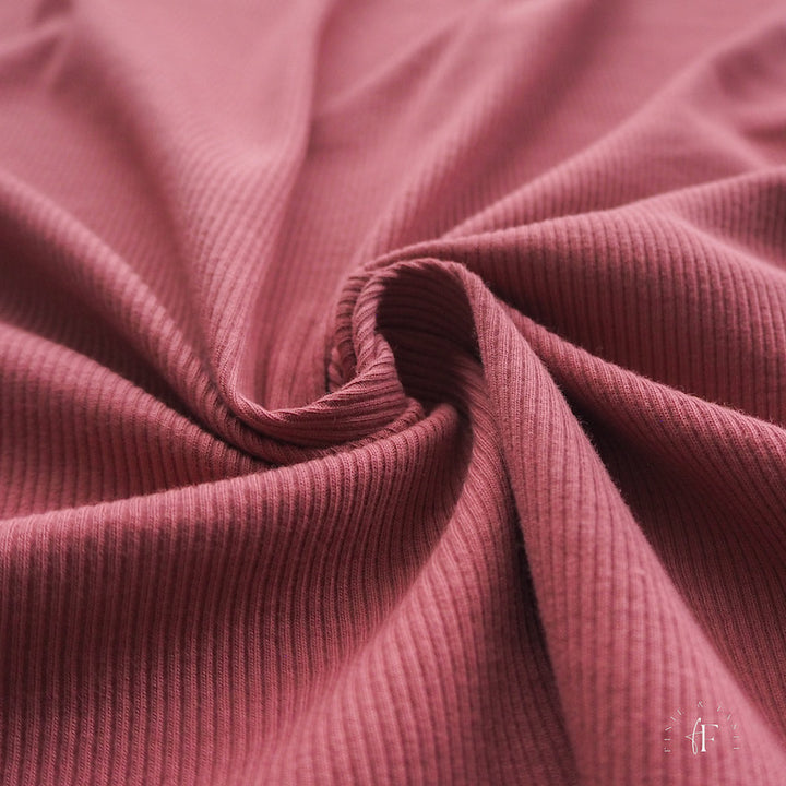 Rib Jersey Himbeere (Farbe 016)