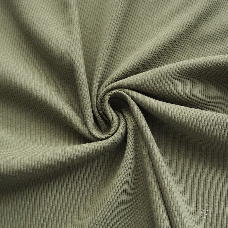 Rib Jersey Oliv (Farbe 032)