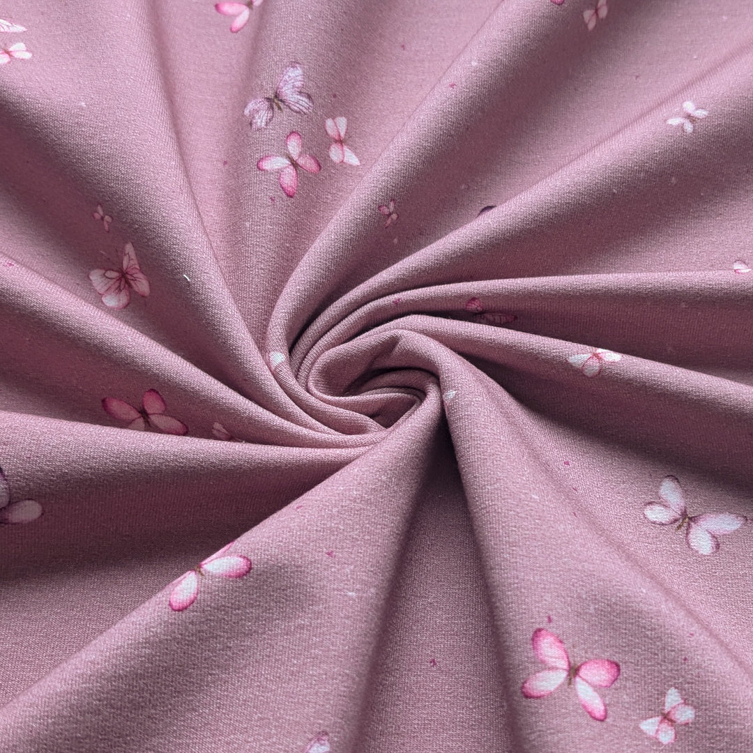 Jersey Schmetterlinge rosa