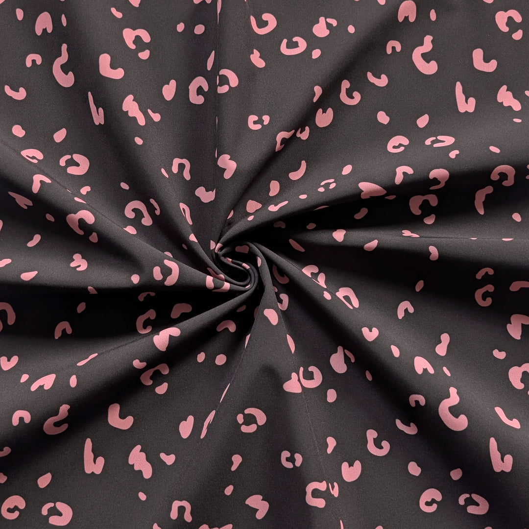 Vorbestellung Softshell Black Leo pink